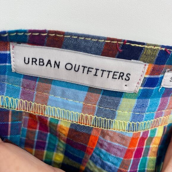 Urban Outfitters Skirt Pleated Plaid Schoolgirl Uniform Croquet Small Cosplay - Picture 3 of 9